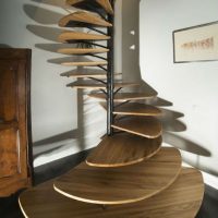 ESCALERAS EN ESPIRAL MADERA