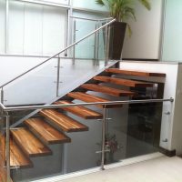 escalera en madera